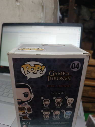 Figura Funko Pop Games Of Thrones - Khal Drogo 04 Detalle A (Usado)