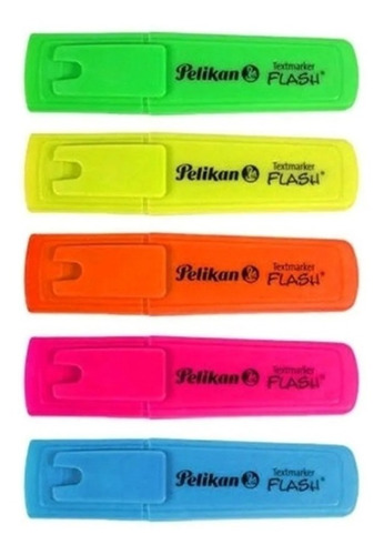 Resaltador Pelikan Flash Resaltadores  Colores Fluo X Und