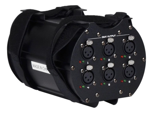 Splitter Dmx 1 Entrada X 6 Saídas Croma Cromaset1x6