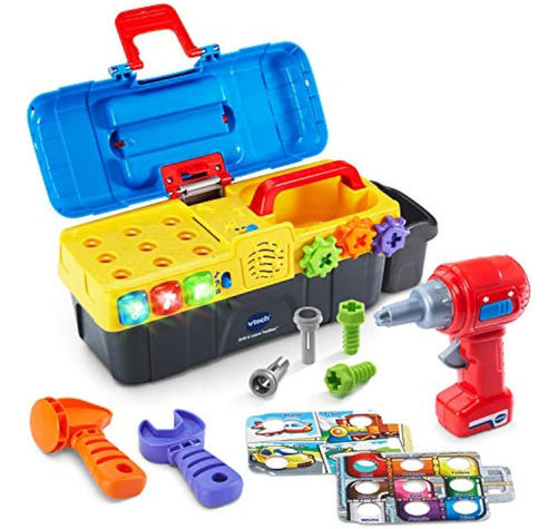 Caja De Herramientas Vtech Drill And Learn, Multicolor