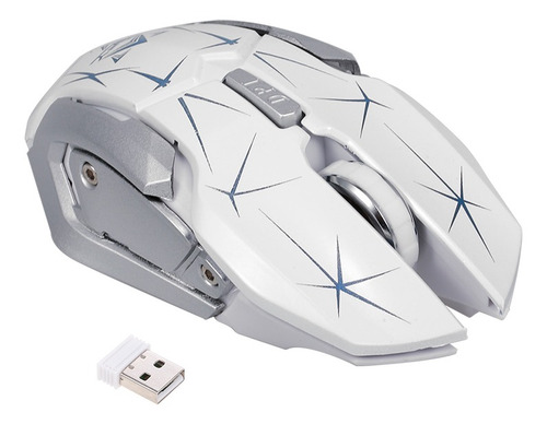 Teclado Sem Fio E Mouse Combo 2.4g Painel De Metal Teclado