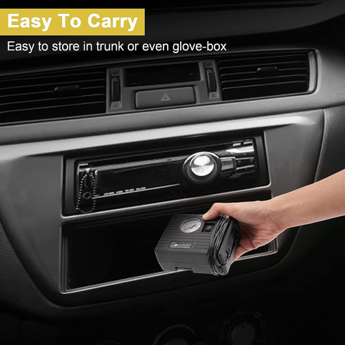 Inflador De Neumáticos De Automóvil, Mini Compresor De Aire