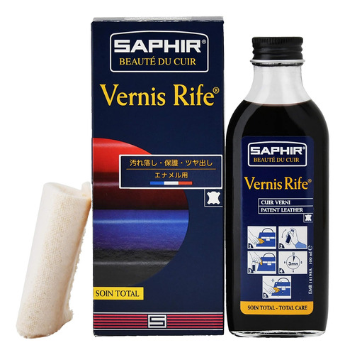 Saphir Vernis Rife Limpiador De Productos De Charol 100ml