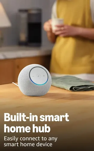 Alto-falante Amazon Echo Dot Max Alexa Cor Ametista Amethyst