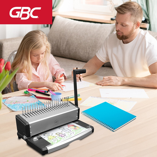 Engargoladora Kombo Basic Gbc Mx0016 Arillo Plástico Cerlox