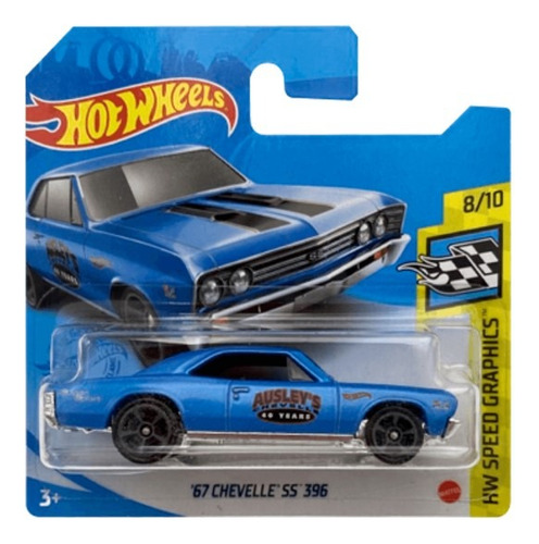 Hot Wheels Chevrolet Chevelle Ss 396 1967 Coleccionable