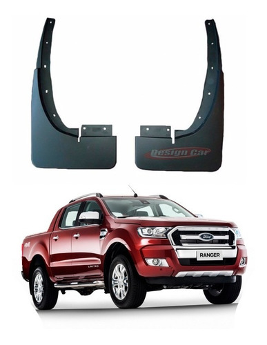 Juego De Baberos Para Ford Ranger Kit De 2 Unidades 2012/ 20