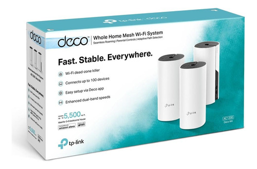 Sistema Wi-fi Mesh Access Point Roteador Tp-link Deco M4