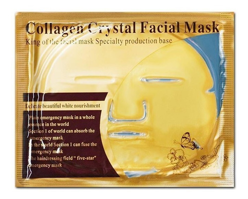 Mascarila Facial 24 K Collagen Crystal Facial Mask Alamala