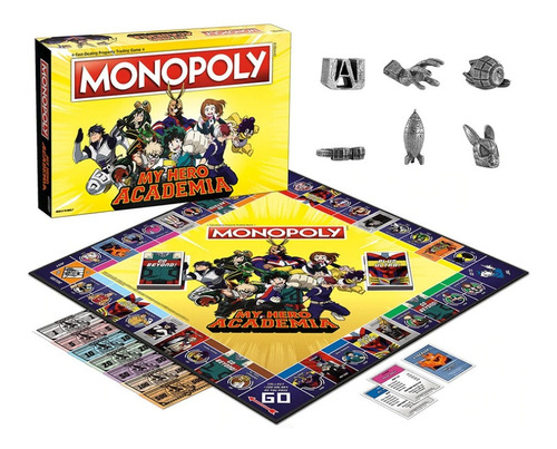 Monopoly Edicion My Hero Academia Boku No Hero