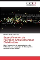 Comprar Libro: Especificación De Patrones Arquitectónicos Una...