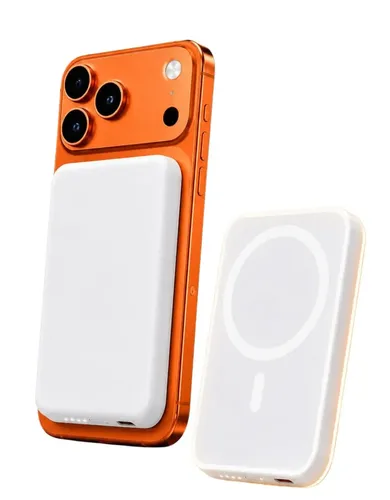 Carregador Portátil Magnético 10000mah Power Bank Indução Sem Fio...