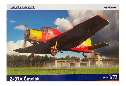 Avion A Escala Avión Agrícola Z-37a Cmelak. Eduard