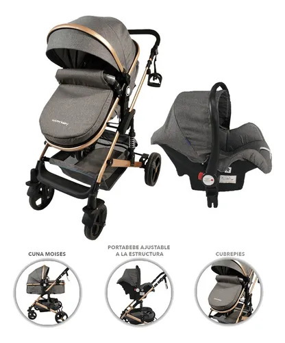 Coche Bebe Fj Travel System 4 En 1