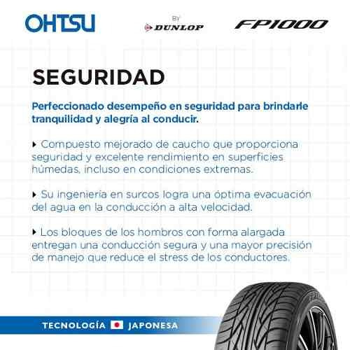 Kit 2 Neumáticos Ohtsu 215 60 R16 Fp1000 95h By Dunlop