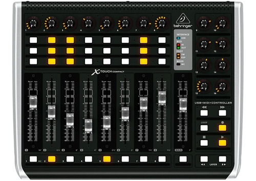 Controlador Behringer X-touch Compact Superficie De Control