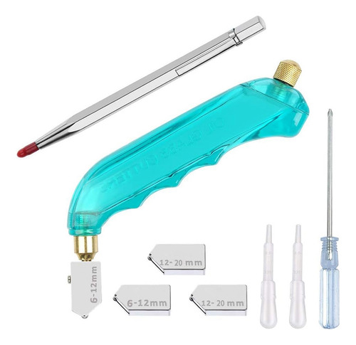 El Kit De Herramientas Para Cortar Vidrio Incluye Un Cortado