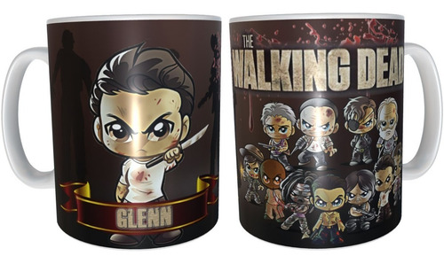 Imagen 6 de 10 de Mug Pocillo Taza The Walking Dead Personajes