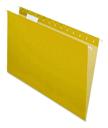Carpeta Colgante Nepaco Reforzadas Color Unidades Color Amarillo