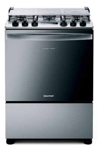 Fogão 5 Bocas Brastemp Inox - 220v - Bfs5gcrrna Fogão 5 Bocas Brastemp Inox - 220v - Bfs5gcrrna
