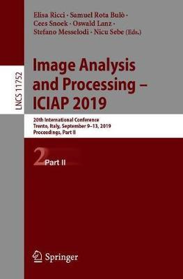 Libro Image Analysis And Processing - Iciap 2019 : 20th I...
