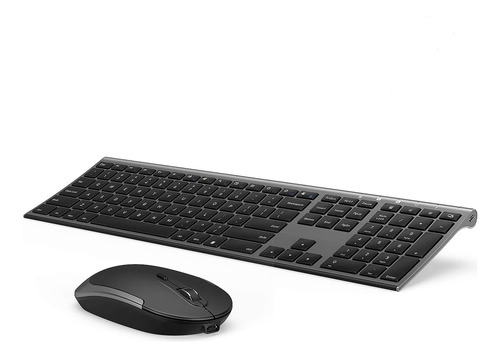 Teclado Y Mouse Inalámbricos, Vssoplor 2.4ghz Combinación De