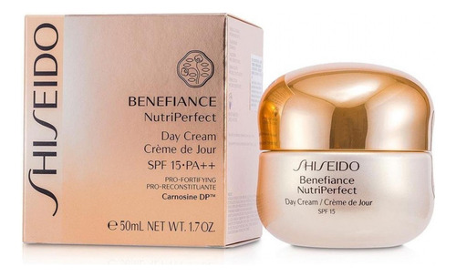 Shiseido Benefiance Nutriperfect Day Cream Spf 15 50ml Momento De Aplicación Día Tipo De Piel Normal