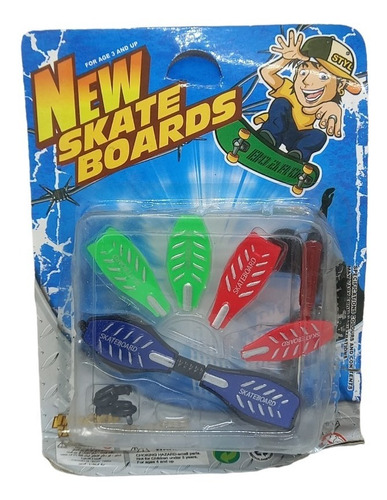 Set Mini Juego Skate Modelo Nuevo Para Dedos Y Accesorios