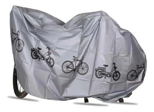 Funda Carpa Lona Cubre Bicicleta Con Diseño 611b