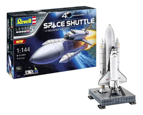 Gift Set Space Shuttle & Booster Rockets 1/144 Revell 05674