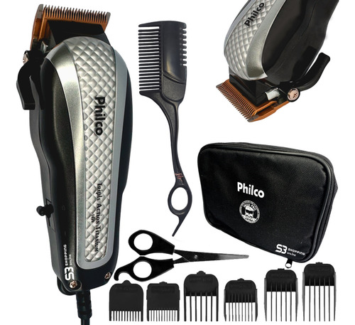 Cortador De Cabelo Barba Titanium Profissional + Brinde 110v