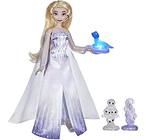 Disney Frozen 2 Elsa Parlantes Y Amigos, Muñeca Elsa Con Má