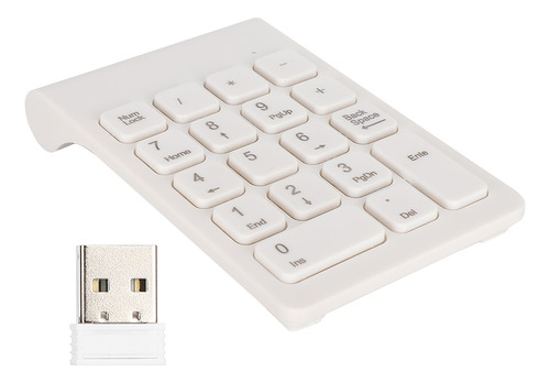 Mini Teclado Inalámbrico Numérico Teclado 2.4g Usb Ergonómic