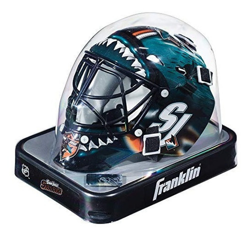 Franklin Sports Nhl League Logo San Jose Sharks Mini Máscara