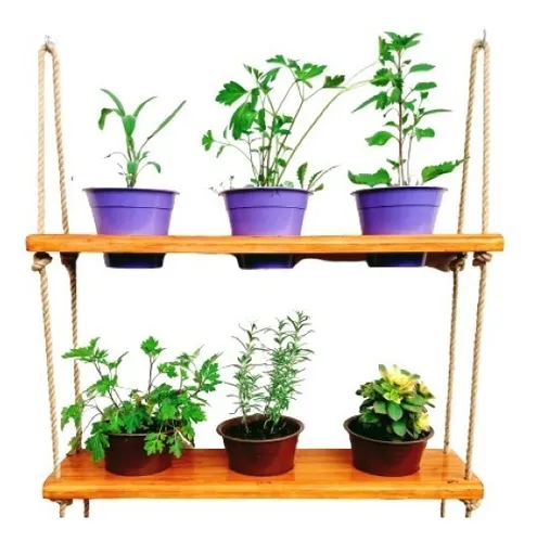 comprar Casa Doble: Macetero- Huerta Vertical   Colgante De Madera