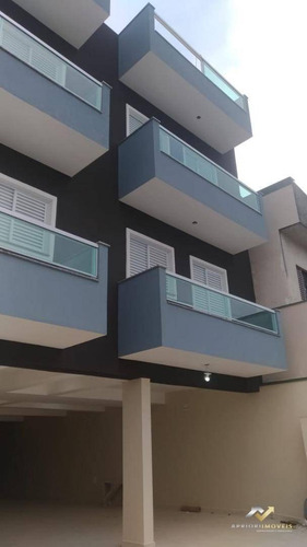 Cobertura Com 2 Dormitórios À Venda, 90 M² Por R$ 286.000,00 - Vila Junqueira - Santo André/sp - Co0692
