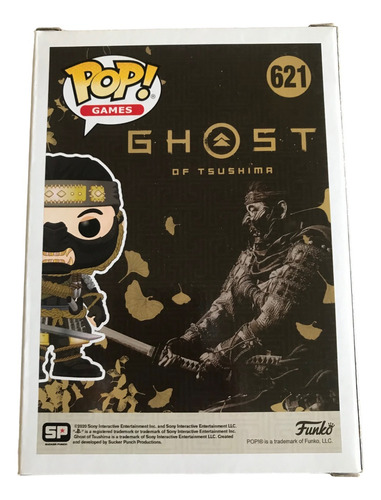 Funko Pop Playstation Ghost-jin Sakai #621 Caja 10/10