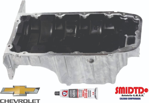 Imagen 1 de 6 de 1 Carter Con Tapon Para Chevrolet Sonic 12-17 1.6l 1 Deflector 1 Colador De Aceite 1 Silicon Envío Gratis