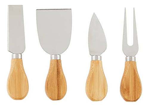 Tabla De Quesos De BambĂș Natural Nutrichef Con Taza De Condi