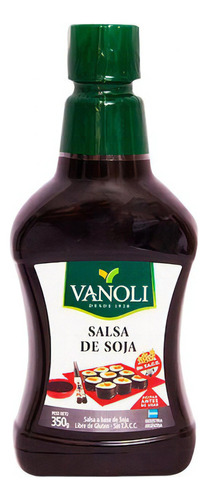 Salsa De Soja Vanoli X 350 Ml