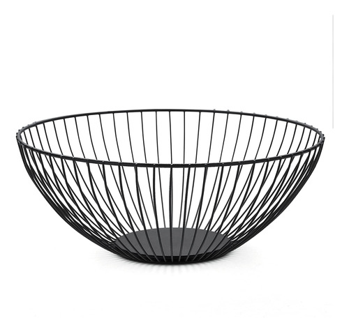 Homquen Cesta Fruta Cuenco Alambre Metal Para Cocina Verdura