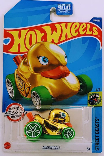 Hot Wheels Pato Treasure Hunt Duck N Roll Original Mattel