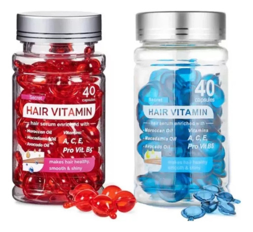 2 Sérums Para El Tratamiento Del Cabello: Cápsula Vitamínica
