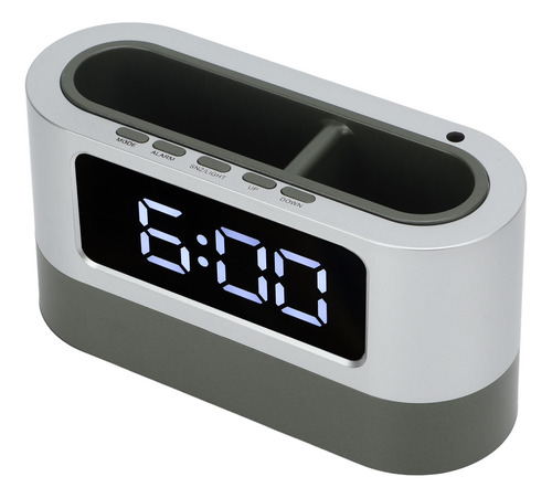 Soporte Para Bolígrafo, Diseño De Reloj Despertador, Hora, M