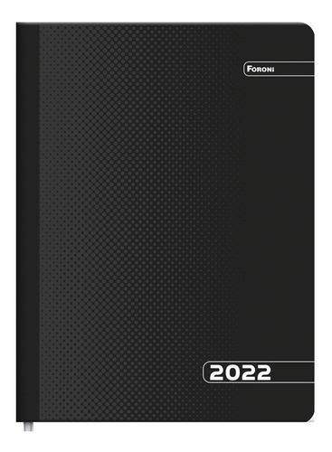 Agenda Foroni 2022 Compacta Preta 176fls 7608