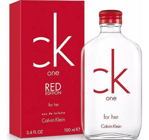 Calvin Klein Ck One Red Edition For Her Edt 100ml Premium