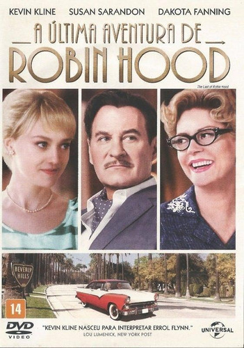 A Última Aventura De Robin Hood - Dvd - Kevin Kline