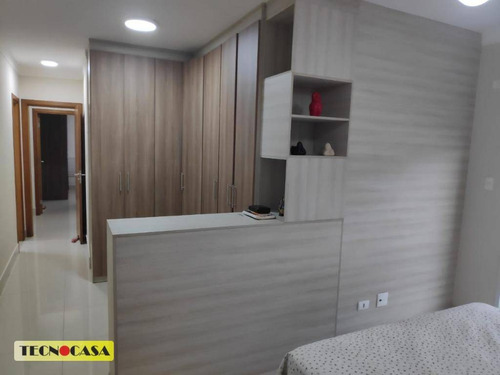 Imagem 12 de 30 de Maravilhoso Apartamento Com 03 Dormitórios Para Venda Com 212 M² No Bairro Canto Do Forte Em Praia Grande/sp. - Ap6636
