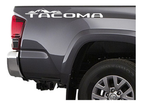 Sticker Tacoma Mountain Batea + Tapa Compatible Con Tacoma