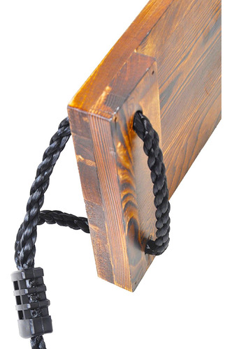 Asiento De Columpio De Madera Con Cuerda Colgante, Asiento